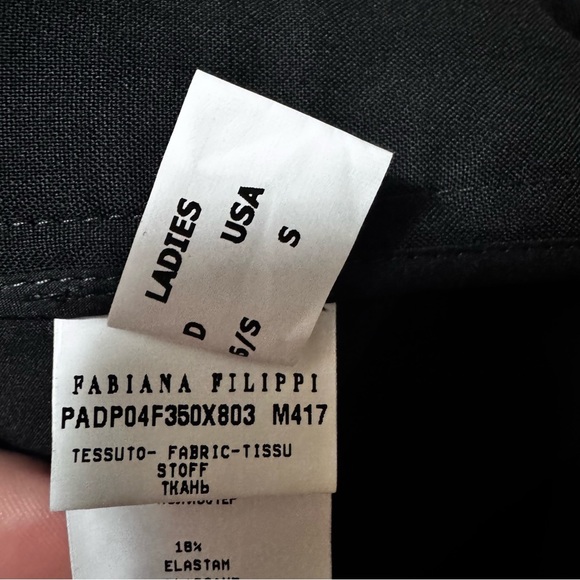 NWT•Fabiana Filippi•Drawstring-Waist Tapered Trousers - Picture 8 of 11